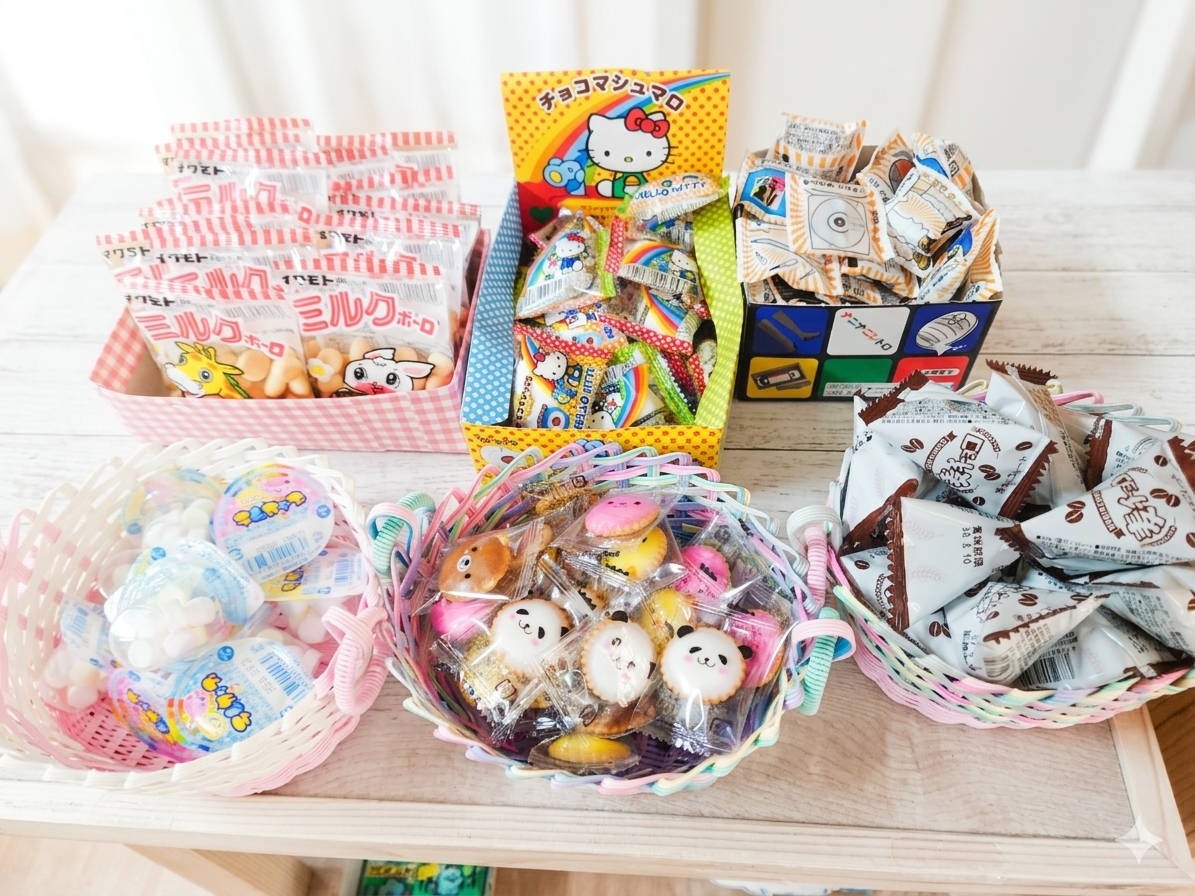 駄菓子コーナー